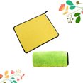 thumbnail image 1 of HEALEEP 2pcs Assorted Color Hand Towels with Hanging Coral Fleece for House Clean, 1 of 8