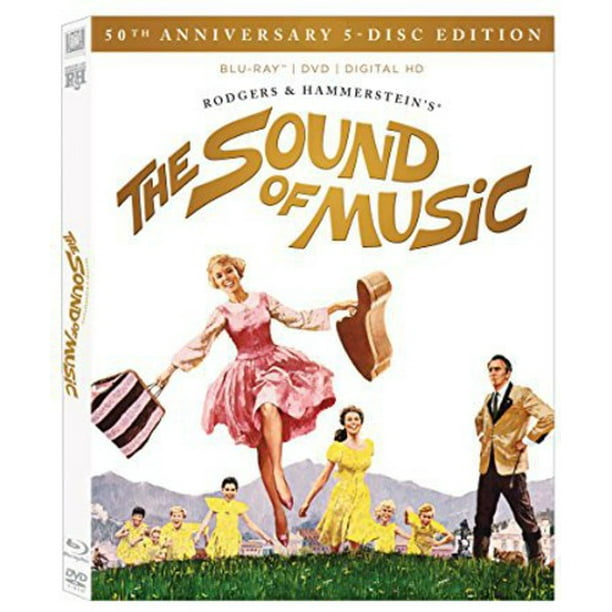 The Sound of Music (50th Anniversary 5Disc Edition) (Bluray + CD