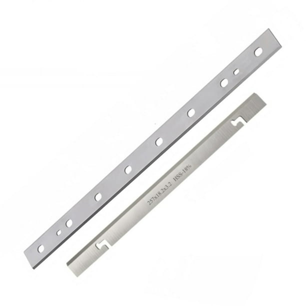 Cuchilla cepilladora HSS for madera, 1 pieza (257 x 18,2 x 3,2 mm) for F22-561 COD1500PT CC10T, 1 pieza (333 x 22,3 x 1,6 mm) for DW735, cuchilla cepilladora for carpintería