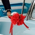 thumbnail image 2 of Milisten Wedding Car Flowers Plastic Flower Door Handles Rearview Mirror Decor Red 3.9x5.9x1.2in 1Pcs, 2 of 6