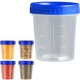 thumbnail image 3 of YIEMEEN Portable Plastic Container Cups with Screw Lid for Outdoor Picnics Travel, 3 of 12