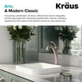 thumbnail image 4 of KRAUS Arlo Spot-Free all-Brite Brushed Nickel Single Handle Vessel Bathroom Faucet with Pop Up Drain, 4 of 12