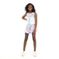 thumbnail image 3 of Street Tennis Club Girls Tennnis & Golf Tank and Skirt and Built in Shorts with Tie Dye Pattern Set-Size XL/12, 3 of 3