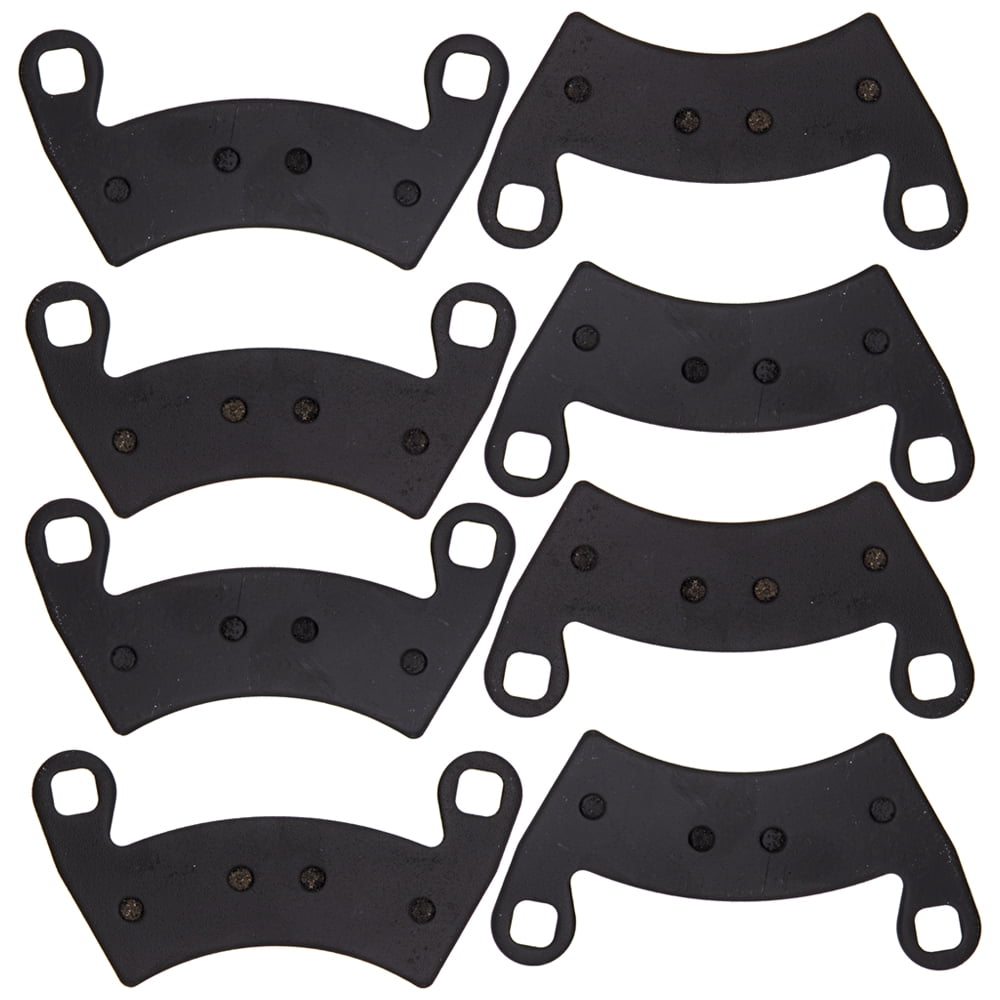 NICHE Brake Pad Set For Polaris Ranger XP 1000 Crew 570 RZR 900 500 700 General Diesel Sportsman Complete Ceramic 2 Pack