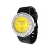 Cousteau Exploration Men's Black Rubber Strap Watch