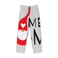 thumbnail image 6 of Goofa Gnome Home With A Cute Gnome Pattern Printed Soft Pajama Pants for Men, Wide Leg Comfy Casual Lounge Yoga Pants-X-Large, 6 of 9