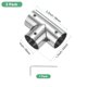 thumbnail image 3 of Uxcell 2 Paquete Conector de Tubo Estructural en T de Acero Inoxidable para Tubo OD de 1", 3 of 6