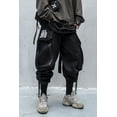 thumbnail image 3 of Niepce Inc Black Japanese Streetwear Baggy Cargo Men's Techwear Pants, 3 of 8