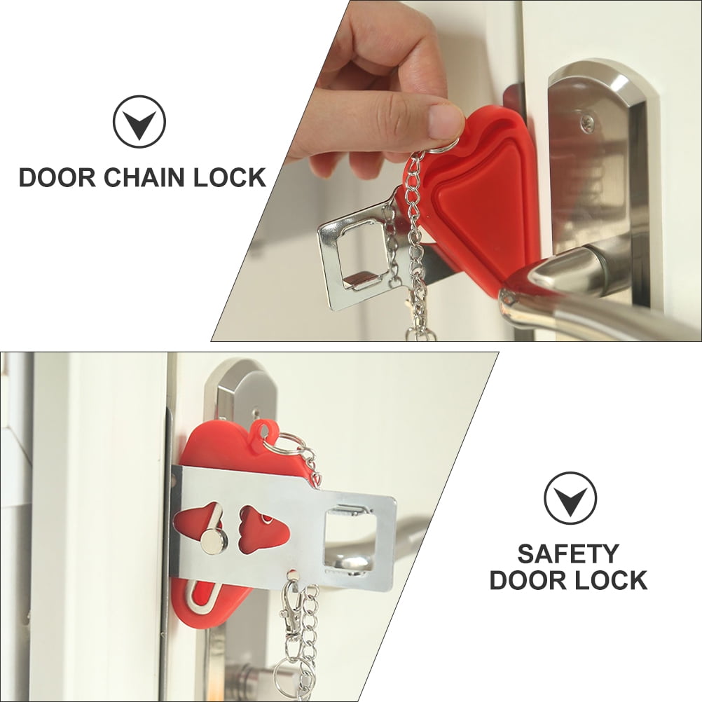 5 PCS Bedroom Door Lock Security Baby Safety Corrosion-resistant