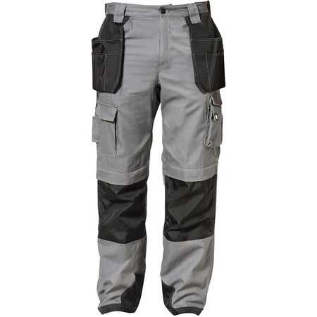 Caterpillar Mens Trademark Pant Regular and Big Tall Sizes 44W x 32L Big Tall Grey/Black
