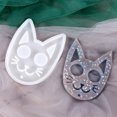 thumbnail image 2 of Molde de silicona con forma de gato colgante molde de resina epoxi DIY accesorios de joyería artesanales hechos a mano, 2 of 8