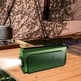 thumbnail image 5 of Mini Outdoor Bluetooth Speaker, Wireless Portable Speaker, Solar Powered Bluetooth Speaker with Flashlight and Phone Stand, Compact Card Slot Music Player for Camping Hiking, 5 of 7
