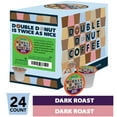 thumbnail image 5 of Double Donut Decaf Dark Roast Coffee Pods, Extra Bold Blend Coffee, Single Serve Coffee For Keurig K Cups Machines, Decaf Dark Roast Coffee in Recyclable Pods, 24 Count, 5 of 7