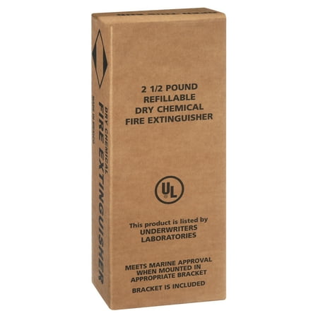 Kidde Pro Plus Multi-Purpose Dry Chemical Fire Extinguisher-ABC Type, 2.5 lb Cap. Wt.