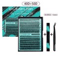 thumbnail image 2 of DHARMONAL Kit d'Extension de Cils Kit de Grappes de Cils Individuels Colle et Scellant pour Extensions de Courbure D Grappes d'Emballage de Cils Volume Extensions.03 Volume Cils Fond Bande de Cils, 2 of 4