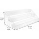 thumbnail image 4 of Estante Para Especias Acrílico Transparente Escalonado Organizador De Cocina Soporte Para Tarros De Condimentos Encimera Y Gabinete Almacenamiento Versátil, 4 of 4