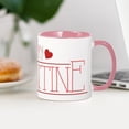 thumbnail image 4 of CafePress - Be My Valentine Mug - 11 oz Ceramic Mug - Novelty Coffee Tea Cup, 4 of 6
