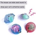 thumbnail image 3 of TUEUIO1,3pcs Chat Jouet Ressort, Rétractable Cage Interactive Rat Roulement Ressort Jouet, 3 of 5