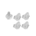 thumbnail image 1 of Unique Bargains Kitchen Cabinets Bookcase Holder Metal Pin Shelf Studs Support Pegs Clear 5 Pcs, 1 of 1