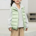 thumbnail image 5 of Generic Boys Girls Puffer Vest Quilted Zip Up Sleeveless Jackets Warm Winter Down Vest with Pockets for Kids 2-12Years, 5 of 6