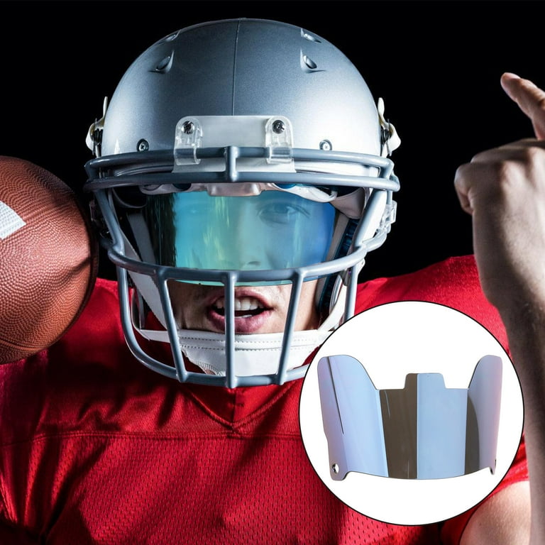 Multicolored Football Helmets Visors For Youth Eye Protections Eye