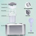 thumbnail image 4 of Costway Ice Cream Maker 1.1 QT Automatic Frozen Dessert Machine w/ Spoon Silver, 4 of 10