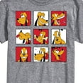 thumbnail image 3 of Mickey & Friends - Pluto Grid - Men's Short Sleeve Graphic T-Shirt, 3 of 5