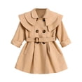 thumbnail image 3 of Newborn Infant Baby Boy Girl Long Sleeve Solid Windproof Windbreaker Jacket Coat, 3 of 9