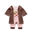 thumbnail image 2 of Singcoco Traje de Bebé Niña Traje Anime Ropa（Rosa,9-12 Meses） Singcoco Singcoco, 2 of 2