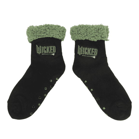 Wicked Embroidered Logo Women's Quarter Cozy Socks