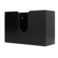 thumbnail image 4 of Multifold Tissue Holder, Black Bamboo Paper Towel Dispenser Durable Wall Mounted Excellent With Screw For Kitchen, 4 of 8