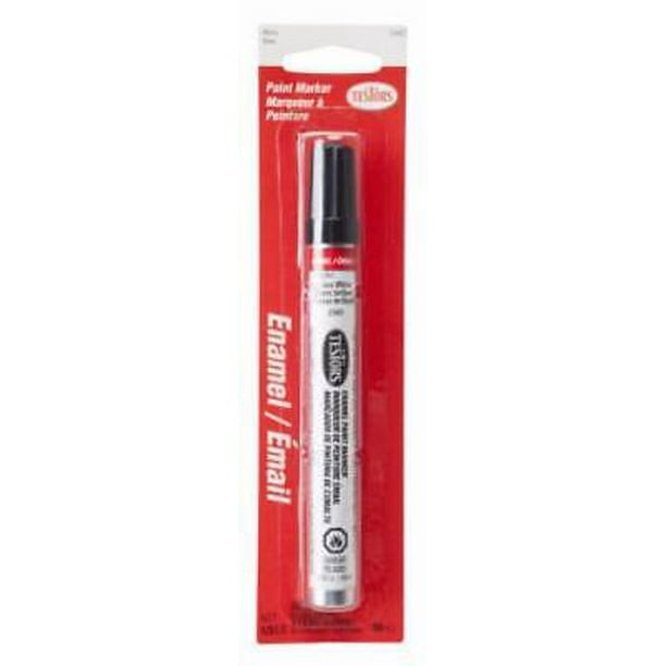 Testors Gloss White Enamel Paint Marker 0.33 oz. (Pack of 6)