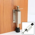 Door Foot Stopper Holder Floor Stop Buffer Gate Stay Catch Latch Stainless SteelDoor stopper