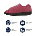 thumbnail image 3 of Silverts Adaptive Slippers, Easy Close - Women, Dusty Rose, Size 7, 2X Wide, 1 Ct, 3 of 9