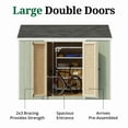 thumbnail image 4 of Little Cottage Co. 8x10 Value Gable Shed with Side Entry and Floor, Outdoor Wood Storage Do-It-Yourself Kit, 4 of 13