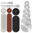 thumbnail image 3 of 41PCS  Cutting Wheel Cut Off Discs Coated Rotary Tools W/Mandrel 22mm for Dremel (Cutting Wheel Set), 3 of 11