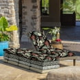 thumbnail image 6 of ARDEN Outdoor Chaise Cushion, 21 x 72, Water Repellent, Fade Resistant 21 X 72, Simone Black Tropical, 6 of 11
