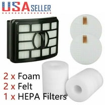 1 HEPA 2 Foam&Felt Filter Parts For Shark NV500 NV501 NV502 Vacuum Cleaner Parts