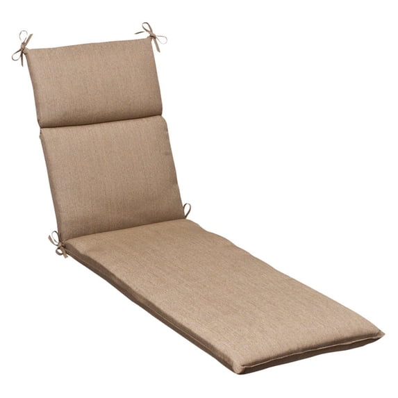 Pillow Perfect Sunbrella Outdoor Chaise Lounge Cushion - 72.5 x 21 x 3 in.