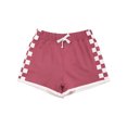 thumbnail image 5 of TiaoBug Kids Girls Cotton Shorts Contrast Color Plaid Cycling Yoga Running Shorts Summer Hot Pants Hot Pink 110, 5 of 7