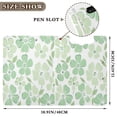 thumbnail image 3 of FORMRS A4 Clipboard Folder with Pen Holder Horizontal Foldable School Office Binder, Green Floral, 3 of 9