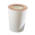 thumbnail image 2 of Bathroom Wastebasket without Lid Round Garbage Container for Bathroom Toilet 7L White, 2 of 8