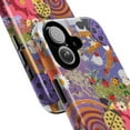 thumbnail image 2 of Colorful Abstract Ladybug Phone Case, Vintage Patchwork Groovy Cover for iPhone 17 16 15 14 13 12 11 Pro Max, 2 of 6
