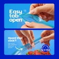 thumbnail image 5 of Gallon freezer bags, double zipper seal - 200 pieces, (4 packs of 50 each) thick plastic storage bags - reusable gallon food storage bags, for food, meat, vegetables, fruits storage - microwave safe,, 5 of 5
