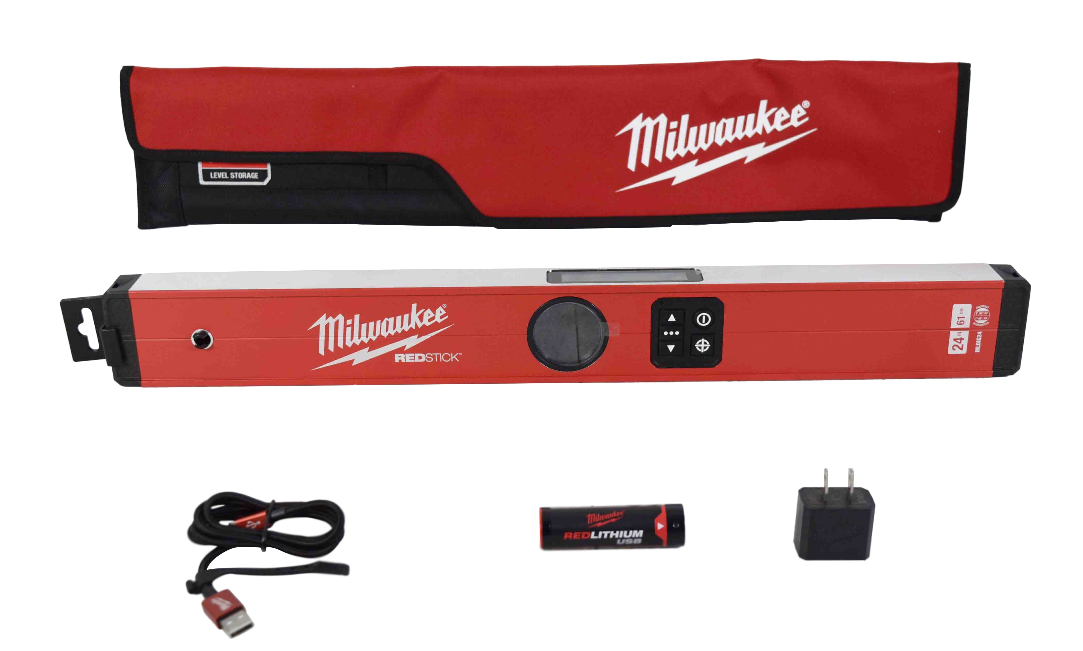 Milwaukee MLDIG24 Digital Level,24 Range ft PinPoint Measurement