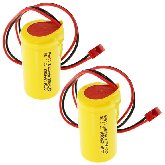 2pc Exit Lighting Battery Compatible with  ANIC1493