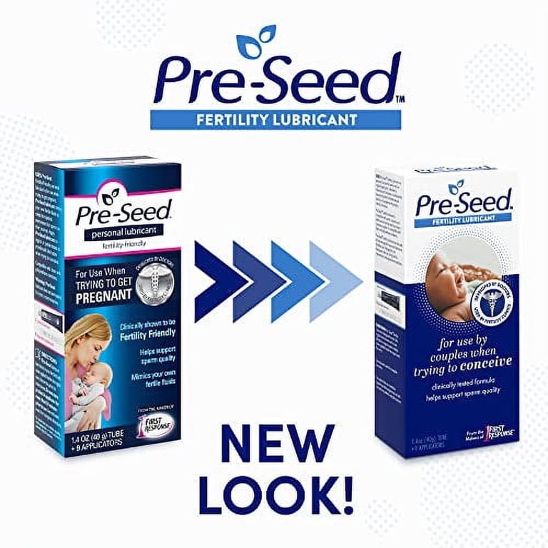 Pre-Seed Fertility Lubricant, Sperm Friendly, pH Balanced for Conception  Support