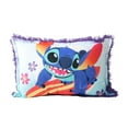 thumbnail image 1 of Disney Stitch Kids Jumbo Funky Fur Pillow, 20” x 30”, 1 of 5