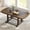Brown, variant on Mirightone 60"-78" Extendable Farmhouse Dining-Table for 6-8, Expandable Wooden Kitchen Table with 18" Removable Leaf, Large Retro H-Leg Dining Room Table for 4-8, Cherry