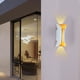 thumbnail image 5 of Aplique de pared LED moderno con iluminación impermeable para montar en la pared Platino 10w, 5 of 8